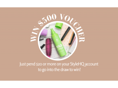 Spend $20 & Win A $500 Gift Voucher